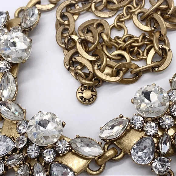 J. Crew Jeweled Cluster Necklace - Picture 3 of 3